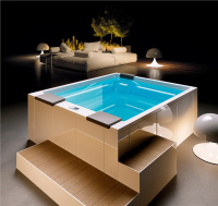 Gruppo Treesse V210WXBN0000O Спа бассейн встраиваемый Muse GP, 280x235x98h