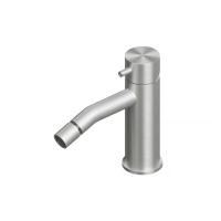 QuadroDesign SOURCE 1235AS Смеситель для биде на 1 отверстие, цвет Brushed Stainless Steel