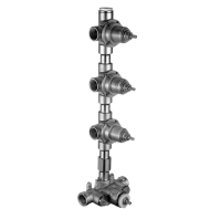 АКЦИЯ ™ Fantini 1700A403A Внутр. часть термост. смесителя для душа 3/4" с 3 выпусками