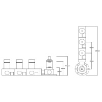 ZC ZC0D2509GR.C ZC0 Встраиваемая часть на 3 потребителя