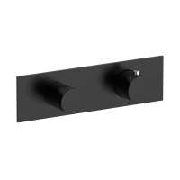 Fantini # *8713G572B Термостат. встраив. смес-ль для душа, 3/4'' наруж. часть черн. мат.