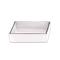 Decor Walther 0938350 NAPPA TAB S Лоток Натуральная кожа белая