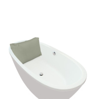 ™ Decor Walther 0952493 LOFT WK Подушка для спины для ванной Нейлон / Тростниковый серый