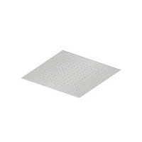 QuadroDesign SF038AS Верхний душ потолочный 50х50, цвет Brushed Stainless Steel
