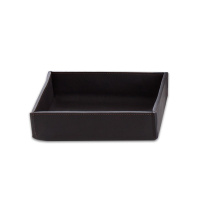 Decor Walther 0938390 NAPPA TAB S Лоток Натуральная кожа черно-коричневая