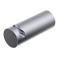 Ritmonio 7BW002IX ELEMENTA Fittings Крючок/Кронштейн для прутка IX BRUSHED