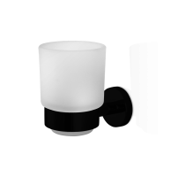 Decor Walther © 0530960 BASIC BA WMG Настенный стакан Черный матовый