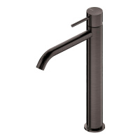 Ritmonio PR52AF201BLX Diametro35 S Cмеситель высокий для раковины BLX BRUSHED BLACK CHROME
