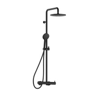 АКЦИЯ Fantini 5013E829 Штанга для душа с внешней частью смесителя   Черный матовый