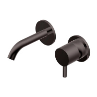 Ritmonio PR52AL201BLX Diametro35 S Смеситель для раковины, внешняя часть BLX BRUSHED BLACK CHROME
