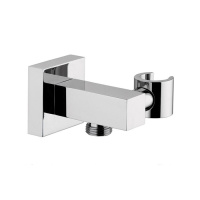 Nicolazzi 5690CR Выход со стены с держателем душевого шланга, квадратный 1/2 MM