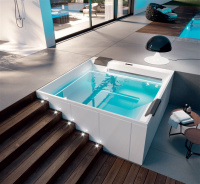 Gruppo Treesse V252IXBN0000O001 Спа бассейн встраиваемый Wave, 235x235x98h