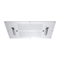 Carimali 23070XN-CRX MyDream built-in Верхний душ нержавеющая сталь 700x500, 2 каскада , 2 форсунки,