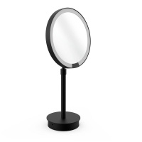 Decor Walther © 0125460 JUST LOOK PLUS SR 5X LED Косметическое зеркало с подсветкой Черный матовый