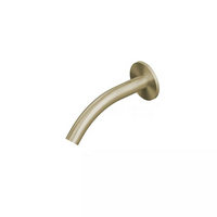 QuadroDesign Комплектующие BC002OC Излив из стены, цвет Light Gold