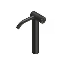 QuadroDesign HUM 2402ON Смеситель для раковины на 1 отверстие из столешницы с прогрессивным картриджем, высокий, цвет Black Gold