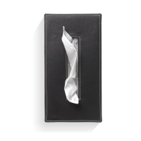 Decor Walther © 0839960 BROWNIE KB 40 Салфетница Имитация кожи цвет Черный